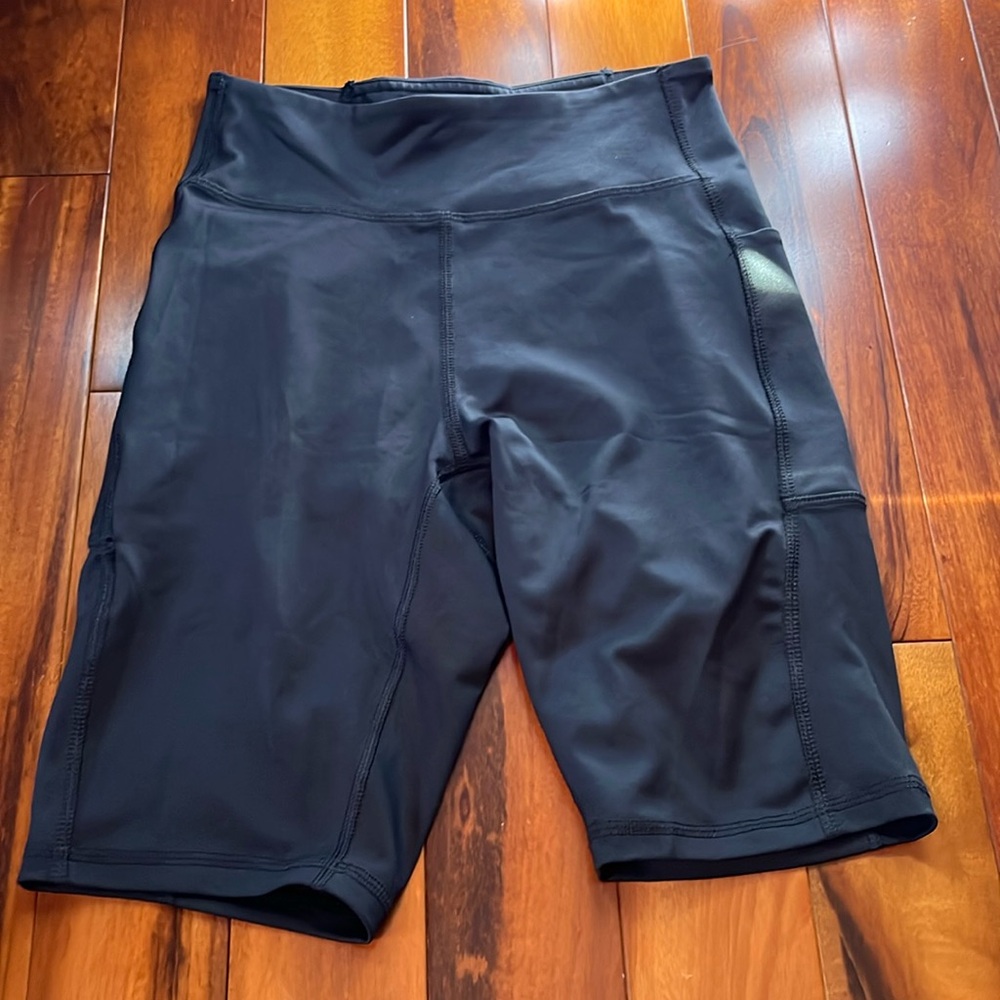 TEK GEAR Fitted Black Athletic Shorts Size Small